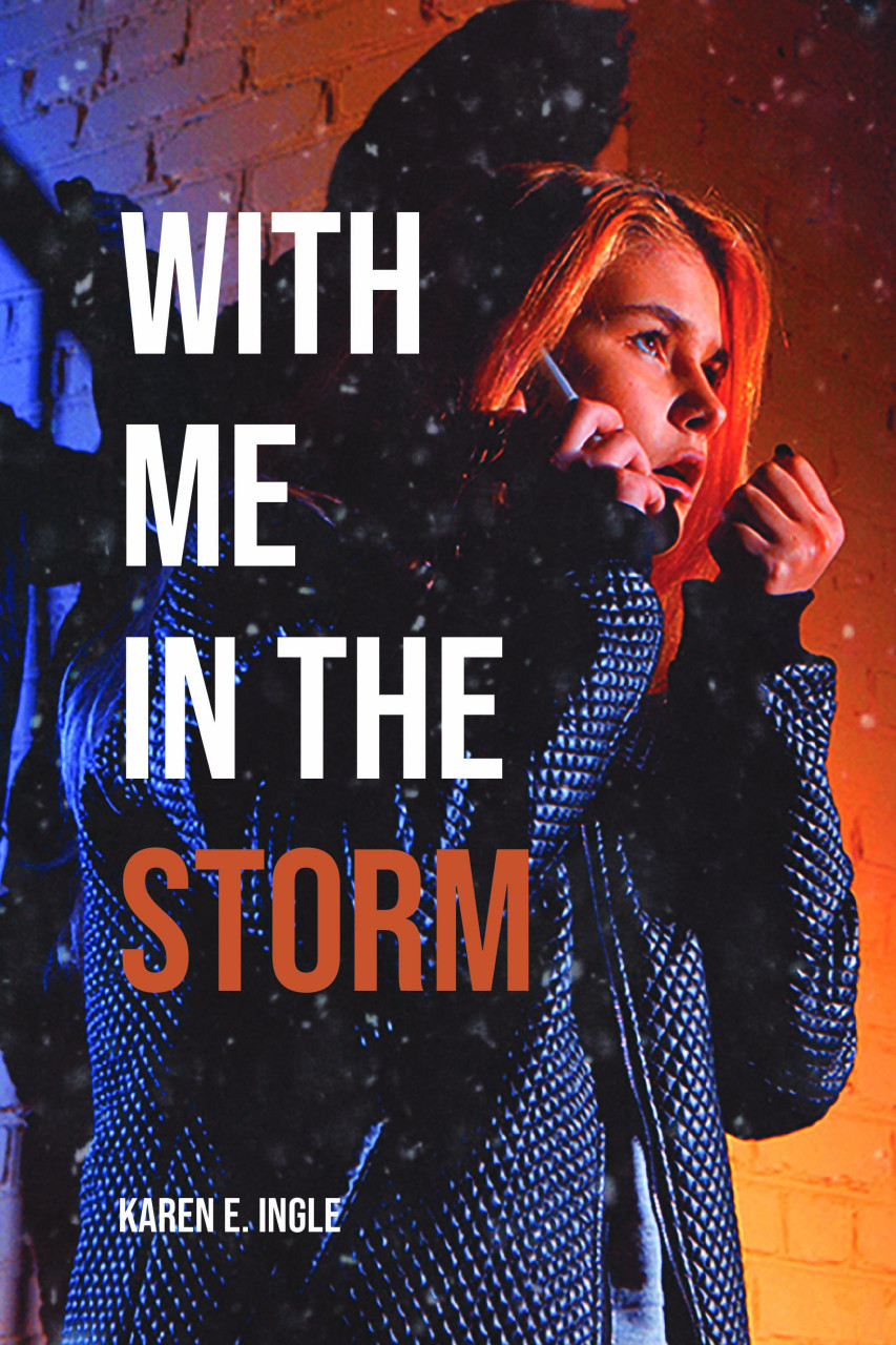 With Me in the Storm novel front cover